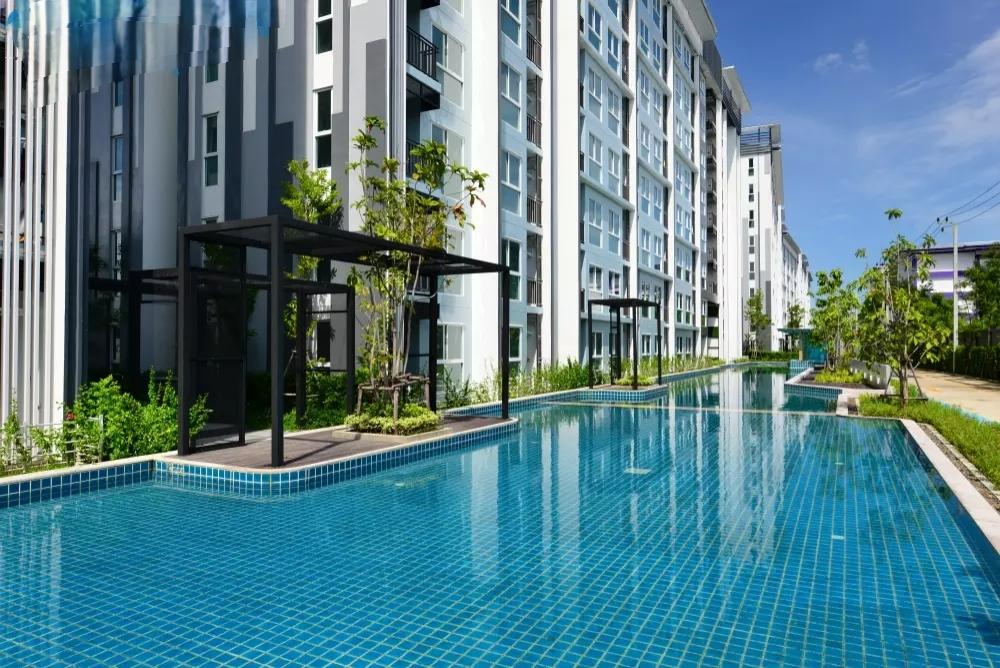 picture 1Bed | 1Bath | MRT Bang Phai | 27sqm | THB 6,000/mo | Fl.7 — Iris Westgate Bangkok - 1/8
