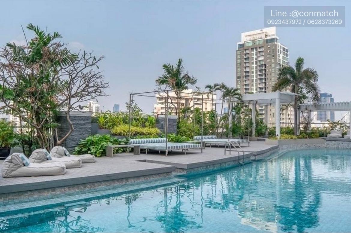 รูป 1 ห้องนอน | 1 ห้องน้ำ | BTS Phrom Phong | 52 ตร.ม. | 27,000 บาท/เดือน | ชั้น 32 — Waterford Diamond Tower Condominium กรุงเทพฯ - รูปที่ 1/10