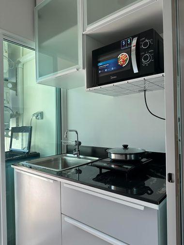 รูป 1 ห้องนอน | 1 ห้องน้ำ | BTS Bang Na | 28 ตร.ม. | 10,000 บาท/เดือน | ชั้น 27 — Regent Home Bang Na Condo กรุงเทพฯ - รูปที่ 3/10