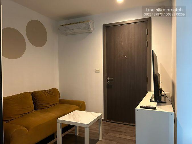 รูป 1 ห้องนอน | 1 ห้องน้ำ | BTS On Nut | 27 ตร.ม. | 13,000 บาท/เดือน | ชั้น 3 — The Base Park West Sukhumvit 77 กรุงเทพฯ - รูปที่ 1/7