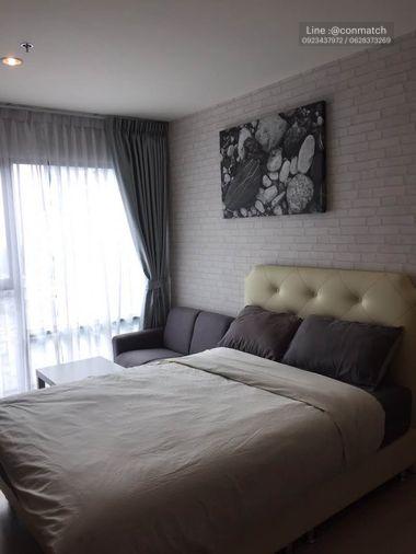 picture 1Bed | 1Bath | MRT Phra Ram 9 | 23sqm | THB 13,000/mo | Fl.20 — Rhythm Asoke Bangkok - 1/2