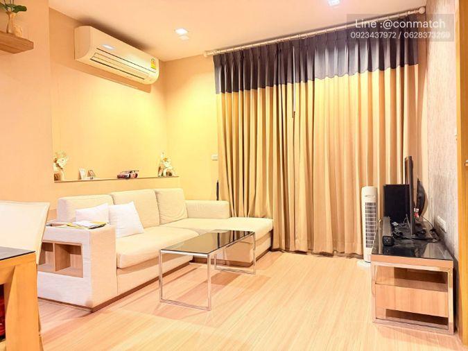 รูป 1 ห้องนอน | 1 ห้องน้ำ | MRT Huai Khwang | 46 ตร.ม. | 25,000 บาท/เดือน | ชั้น 24 — Rhythm Ratchada-Huaikwang กรุงเทพฯ - รูปที่ 3/8