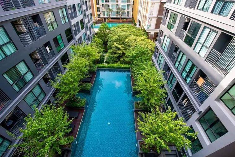 picture 1Bed | 1Bath | BTS Udom Suk | 26sqm | THB 9,000/mo | Fl.8 — The Excel Udomsuk Bangkok - 3/10