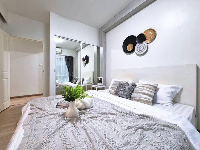 รูป 1 ห้องนอน | 1 ห้องน้ำ | BTS Si Nut | 37 ตร.ม. | 10,000 บาท/เดือน | ชั้น 3 — A Space Me Sukhumvit 77 กรุงเทพฯ - รูปที่ 2/9