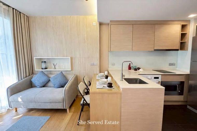 picture 1Bed | 1Bath | BTS Phrom Phong | 35sqm | THB 25,000/mo | Fl.2 — Via Botani Bangkok - 2/5