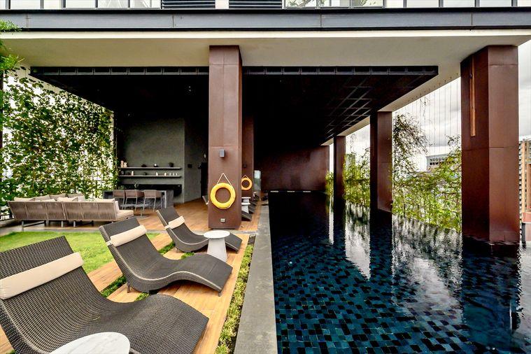 รูป 1 ห้องนอน | 1 ห้องน้ำ | MRT Phetchaburi | 35 ตร.ม. | 28,000 บาท/เดือน | ชั้น 24 — The Lofts Asoke กรุงเทพฯ - รูปที่ 5/10