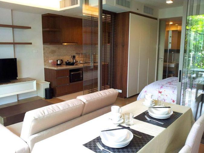 picture 1Bed | 1Bath | BTS Phrom Phong | 46sqm | THB 32,000/mo | Fl.2 — Siamese Thirty Nine Bangkok - 5/8