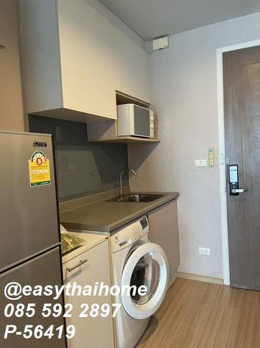 รูป 🔥 คอนโดใกล้ BTS ตลาดพลู ให้เช่า! Casa Condo Ratchada - Ratchaphruek [P-56419] ห้องสตูดิโอ ชั้น 23 วิวเมือง | Line@easythaihome 085-592-2897 - รูปที่ 3/5