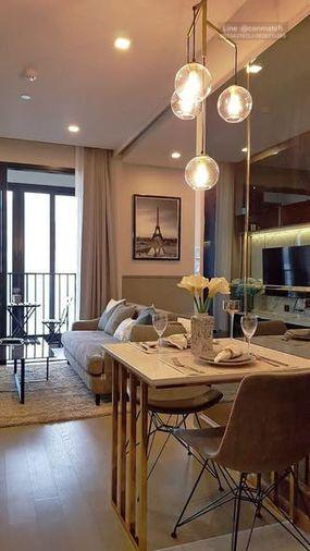 รูป 1 ห้องนอน | 1 ห้องน้ำ | BTS Asok | 36 ตร.ม. | 36,000 บาท/เดือน | ชั้น 29 — Ashton Asoke กรุงเทพฯ - รูปที่ 1/5