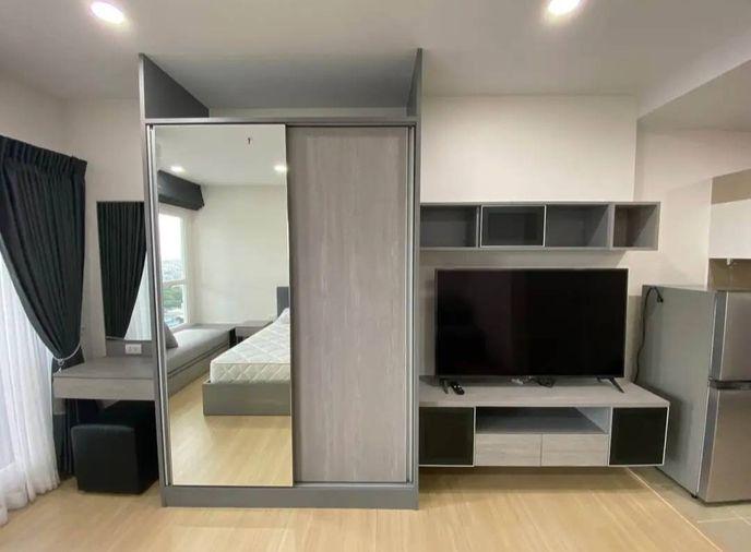 รูป 1 ห้องนอน | 1 ห้องน้ำ | BTS Yaek Lam Sali | 29 ตร.ม. | 12,000 บาท/เดือน | ชั้น 16 — Supalai Veranda Ramkhamhaeng กรุงเทพฯ - รูปที่ 2/6