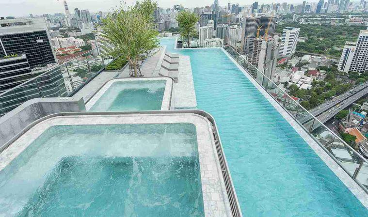 picture 2Bed | 1Bath | BTS Sala Daeng | 57sqm | THB 50,000/mo | Fl.10 — Ashton Chula - Silom Bangkok - 2/10