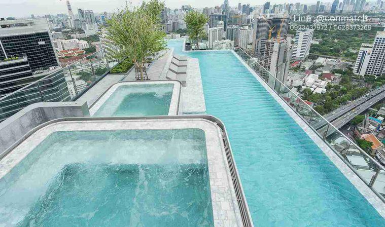 picture 2Bed | 1Bath | BTS Sala Daeng | 57sqm | THB 50,000/mo | Fl.10 — Ashton Chula - Silom Bangkok - 2/10