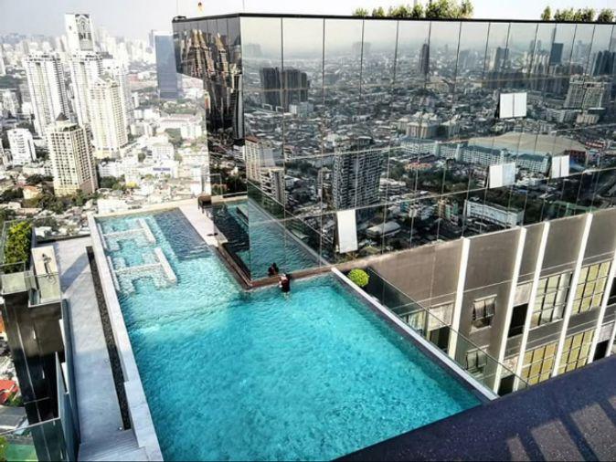 รูป 1 ห้องนอน | 1 ห้องน้ำ | BTS Chong Nonsi | 38 ตร.ม. | 29,000 บาท/เดือน | ชั้น 30 — Knightsbridge Prime Sathorn กรุงเทพฯ - รูปที่ 9/10