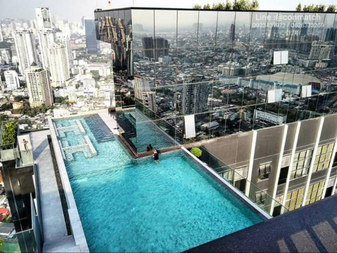 รูป 1 ห้องนอน | 1 ห้องน้ำ | BTS Chong Nonsi | 38 ตร.ม. | 29,000 บาท/เดือน | ชั้น 30 — Knightsbridge Prime Sathorn กรุงเทพฯ - รูปที่ 9/10