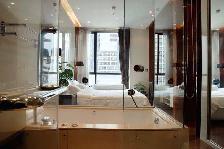 รูป 1 ห้องนอน | 1 ห้องน้ำ | BTS Phrom Phong | 45 ตร.ม. | 40,000 บาท/เดือน | ชั้น 12 — The Address Sukhumvit 28 กรุงเทพฯ - รูปที่ 7/7
