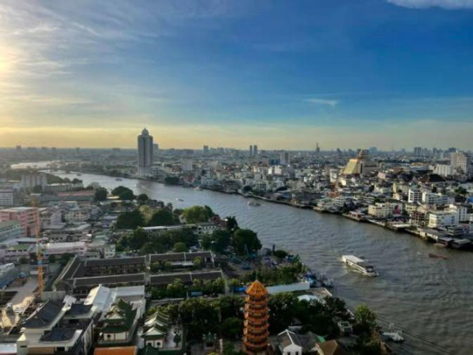 รูป 1 ห้องนอน | 1 ห้องน้ำ | BTS Saphan Taksin | 66 ตร.ม. | 32,000 บาท/เดือน | ชั้น 25 — Baan Chao Praya กรุงเทพฯ - รูปที่ 3/5