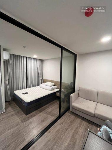 รูป 1 ห้องนอน | 1 ห้องน้ำ | BTS Krung Thon Buri | 27 ตร.ม. | 13,000 บาท/เดือน | ชั้น 5 — Flexi Sathon - Charoennakhon Sation กรุงเทพฯ - รูปที่ 7/9