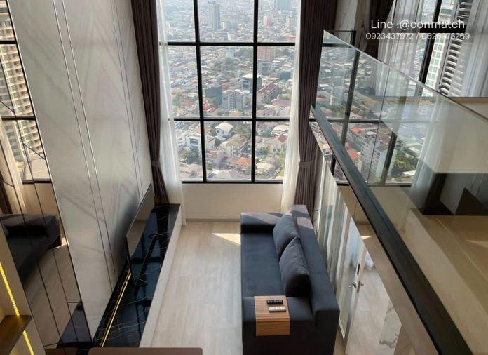 รูป 1 ห้องนอน | 1 ห้องน้ำ | BTS Chong Nonsi | 44 ตร.ม. | 33,000 บาท/เดือน | ชั้น 37 — Knightsbridge Prime Sathorn กรุงเทพฯ - รูปที่ 1/2