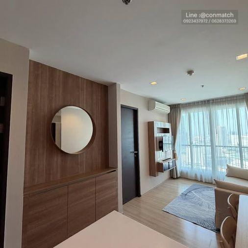รูป 1 ห้องนอน | 1 ห้องน้ำ | BTS Saphan Taksin | 45 ตร.ม. | 28,000 บาท/เดือน | ชั้น 30 — Rhythm Sathorn กรุงเทพฯ - รูปที่ 4/5