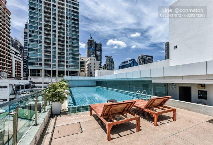 picture 1Bed | 1Bath | BTS Sala Daeng | 42sqm | THB 28,000/mo | Fl.7 — Focus On Saladaeng Bangkok - 6/10