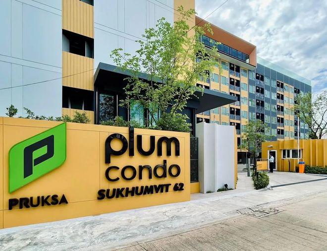 รูป 1 ห้องนอน | 1 ห้องน้ำ | BTS Punnawithi | 30 ตร.ม. | 13,000 บาท/เดือน | ชั้น 4 — Plum Condo Sukhumvit 62 กรุงเทพฯ - รูปที่ 1/10