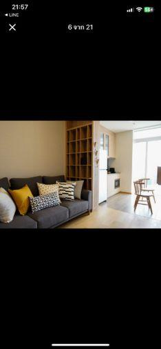 รูป 1 ห้องนอน | 1 ห้องน้ำ | MRT Sukhumvit | 34 ตร.ม. | 25,000 บาท/เดือน | ชั้น 17 — Siamese Exclusive Sukhumvit 42 กรุงเทพฯ - รูปที่ 4/10