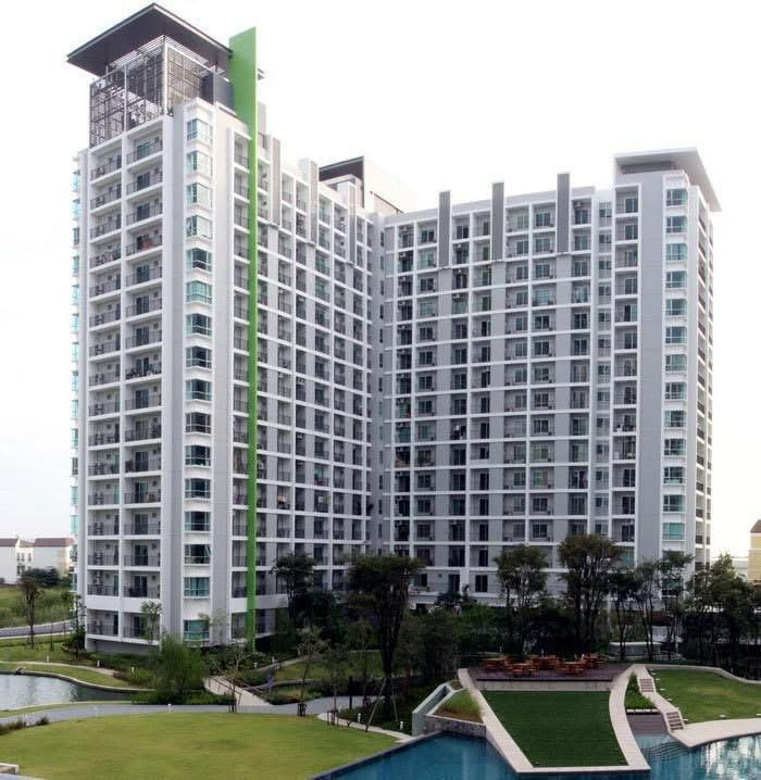 picture 1Bed | 1Bath | BTS Si La Salle | 36sqm | THB 9,000/mo | Fl.9 — Parkland Srinakarin Bangkok - 1/8