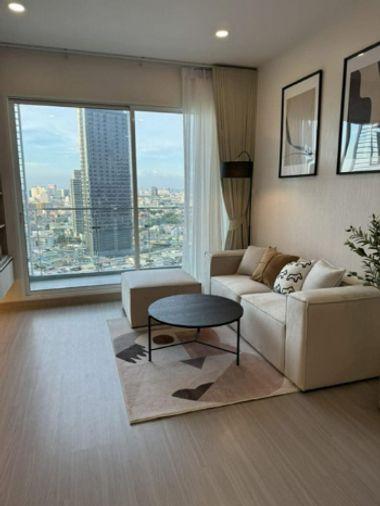 รูป 2 ห้องนอน | 2 ห้องน้ำ | MRT Hua Lamphong | 80 ตร.ม. | 52,000 บาท/เดือน | ชั้น 26 — Supalai Premier Si Phraya - Samyan กรุงเทพฯ - รูปที่ 5/10
