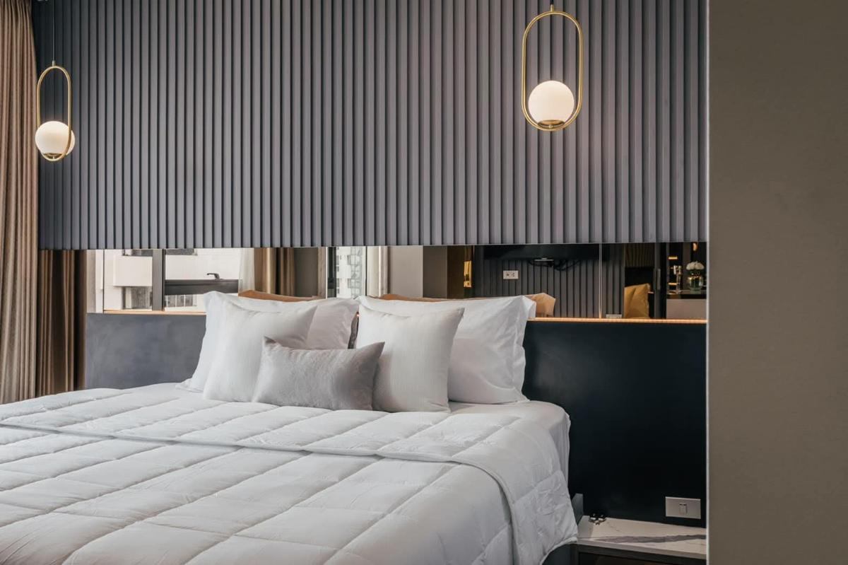 picture 1Bed | 1Bath | BTS Phrom Phong | 38sqm | THB 35,000/mo | Fl.25 — The Lumpini 24 Bangkok - 8/9