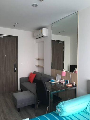 รูป 1 ห้องนอน | 1 ห้องน้ำ | BTS Asok | 25 ตร.ม. | 18,000 บาท/เดือน | ชั้น 16 — Ideo Mobi Asoke กรุงเทพฯ - รูปที่ 2/10