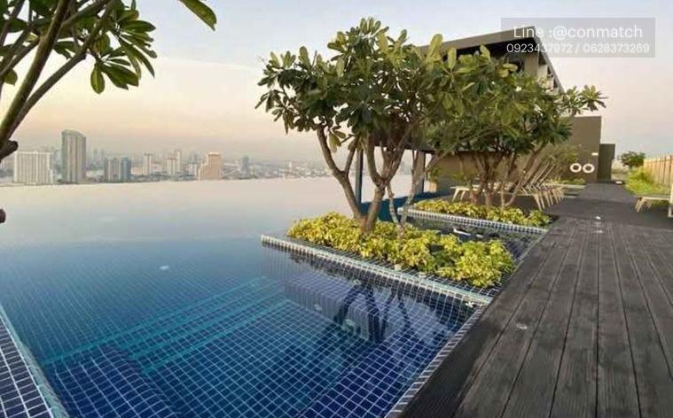 รูป 2 ห้องนอน | 2 ห้องน้ำ | BTS Krung Thon Buri | 74 ตร.ม. | 38,000 บาท/เดือน | ชั้น 14 — Urbano Absolute Sathon-Taksin กรุงเทพฯ - รูปที่ 1/8