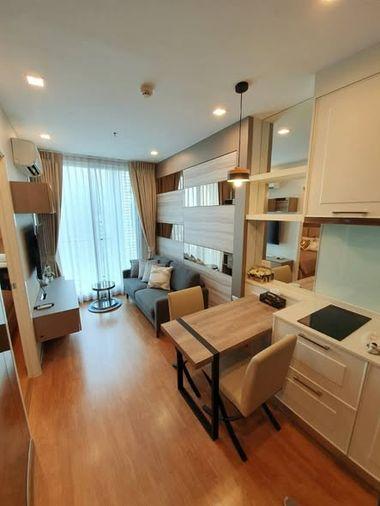 รูป 1 ห้องนอน | 1 ห้องน้ำ | BTS On Nut | 31 ตร.ม. | 21,000 บาท/เดือน | ชั้น 26 — Q House Condo Sukhumvit 79 กรุงเทพฯ - รูปที่ 4/5