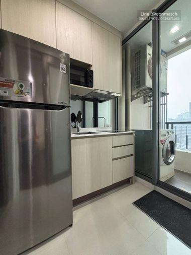 picture 1Bed | 1Bath | MRT Phetkasem 48 | 31sqm | THB 19,000/mo | Fl.20 — Q Asoke Bangkok - 7/10
