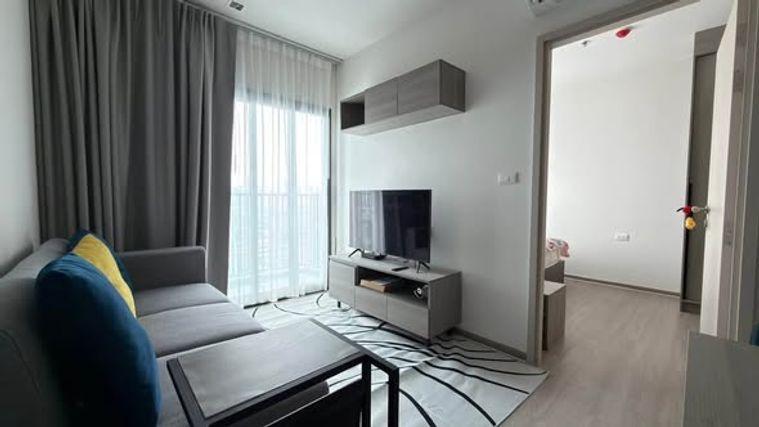 รูป 1 ห้องนอน | 1 ห้องน้ำ | BTS Thong Lo | 33 ตร.ม. | 20,000 บาท/เดือน | ชั้น 19 — The Base Phetchaburi-Thonglor กรุงเทพฯ - รูปที่ 1/5