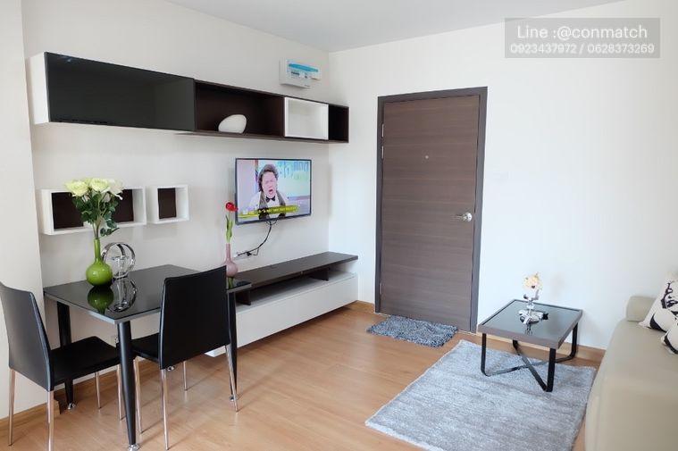 รูป 1 ห้องนอน | 1 ห้องน้ำ | BTS Bearing | 42 ตร.ม. | 13,000 บาท/เดือน | ชั้น 10 — Supalai City Resort Sukhumvit 107 กรุงเทพฯ - รูปที่ 6/7