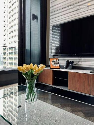 รูป 1 ห้องนอน | 1 ห้องน้ำ | BTS Thong Lo | 39 ตร.ม. | 50,000 บาท/เดือน | ชั้น 17 — The Esse Sukhumvit 36 กรุงเทพฯ - รูปที่ 4/5