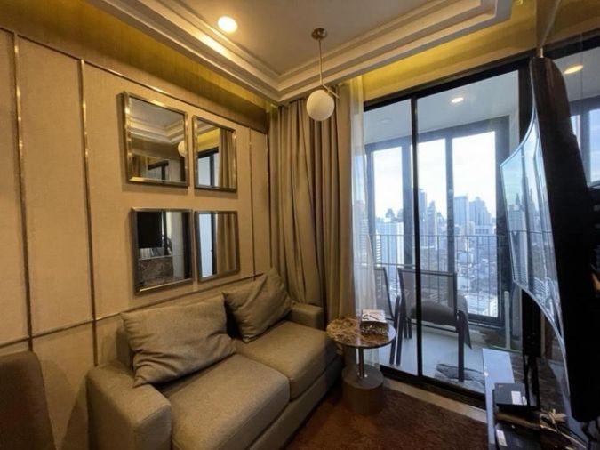 รูป 1 ห้องนอน | 1 ห้องน้ำ | MRT Sam Yan | 34 ตร.ม. | 35,000 บาท/เดือน | ชั้น 21 — Ashton Chula-Silom กรุงเทพฯ - รูปที่ 7/10
