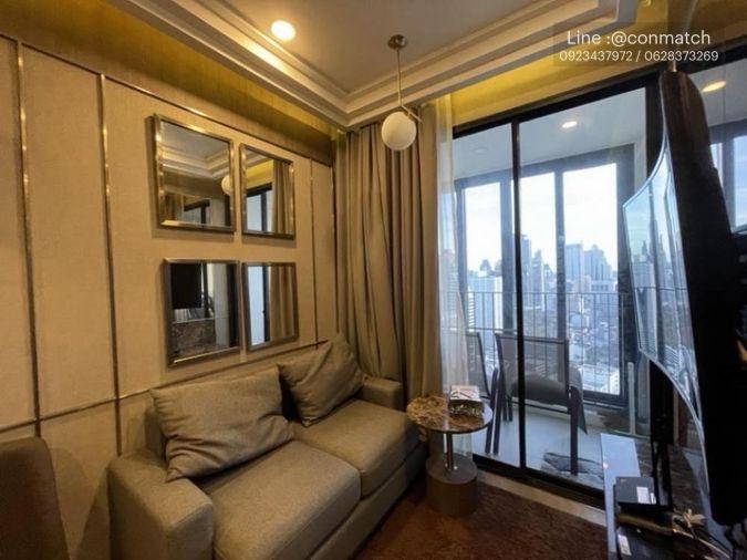 รูป 1 ห้องนอน | 1 ห้องน้ำ | MRT Sam Yan | 34 ตร.ม. | 35,000 บาท/เดือน | ชั้น 21 — Ashton Chula-Silom กรุงเทพฯ - รูปที่ 7/10