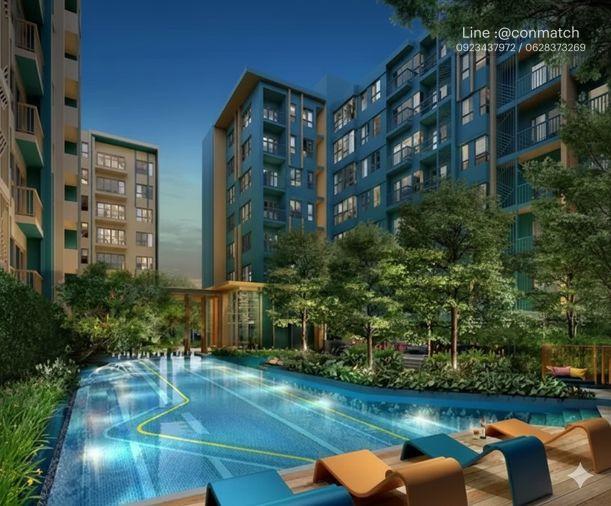 รูป 1 ห้องนอน | 1 ห้องน้ำ | BTS On Nut | 27 ตร.ม. | 13,000 บาท/เดือน | ชั้น 6 — The Base Sukhumvit 50 กรุงเทพฯ - รูปที่ 2/8