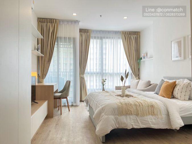รูป 1 ห้องนอน | 1 ห้องน้ำ | ARL Hua Mak | 28 ตร.ม. | 15,000 บาท/เดือน | ชั้น 15 — The Rich Rama 9 - Srinakarin กรุงเทพฯ - รูปที่ 7/10