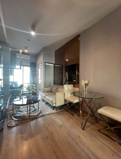 รูป 1 ห้องนอน | 1 ห้องน้ำ | MRT Phra Ram 9 | 35 ตร.ม. | 23,000 บาท/เดือน | ชั้น 9 — Ideo Rama 9 - Asoke กรุงเทพฯ - รูปที่ 1/10