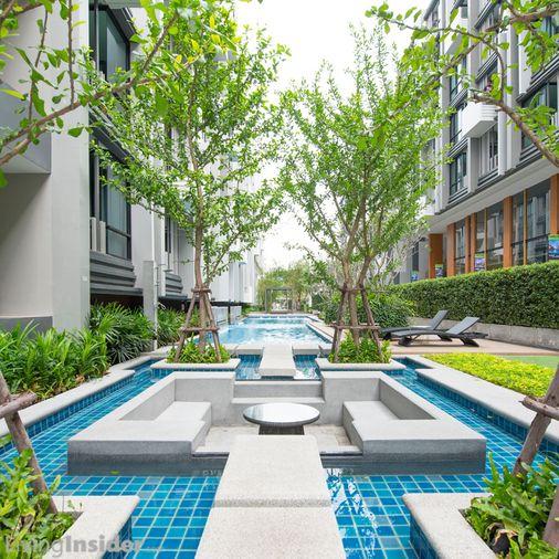 picture 2Bed | 1Bath | MRT Setthabut Bamphen | 47sqm | THB 25,000/mo | Fl.6 — Esta Bliss Ramintra Bangkok - 6/10