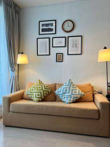 รูป 1 ห้องนอน | 1 ห้องน้ำ | BTS Phra Khanong | 48 ตร.ม. | 30,000 บาท/เดือน | ชั้น 8 — Rhythm Sukhumvit 44/1 กรุงเทพฯ - รูปที่ 1/10