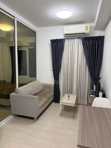 รูป 1 ห้องนอน | 1 ห้องน้ำ | MRT Huai Khwang | 29 ตร.ม. | 13,000 บาท/เดือน | ชั้น 8 — Chapter One Eco Ratchada - Huaikwang กรุงเทพฯ - รูปที่ 1/4