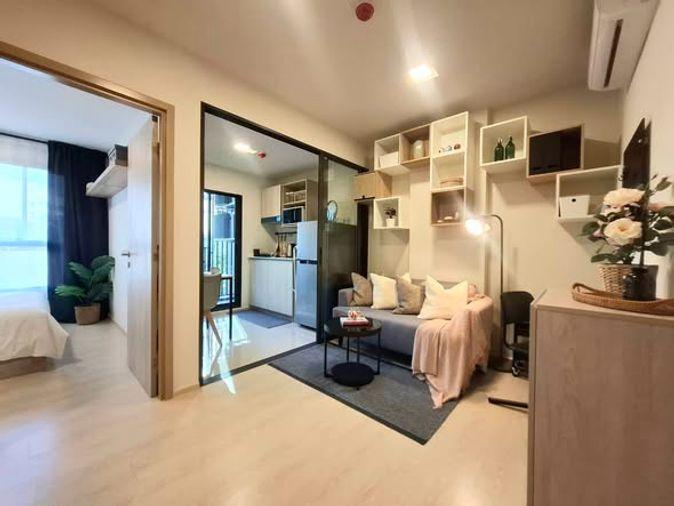 รูป 1 ห้องนอน | 1 ห้องน้ำ | MRT Bang O | 30 ตร.ม. | 13,000 บาท/เดือน | ชั้น 4 — Dcondo Calm Ramkhamhaeng กรุงเทพฯ - รูปที่ 1/5