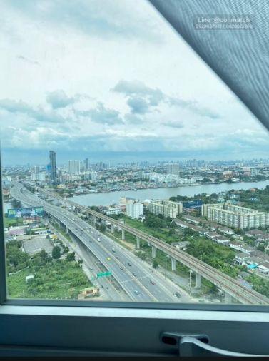 รูป 1 ห้องนอน | 1 ห้องน้ำ | MRT Phra Nang Klao Bridge | 32 ตร.ม. | 12,000 บาท/เดือน | ชั้น 33 — Rich Park @ Chao Phraya กรุงเทพฯ - รูปที่ 3/8