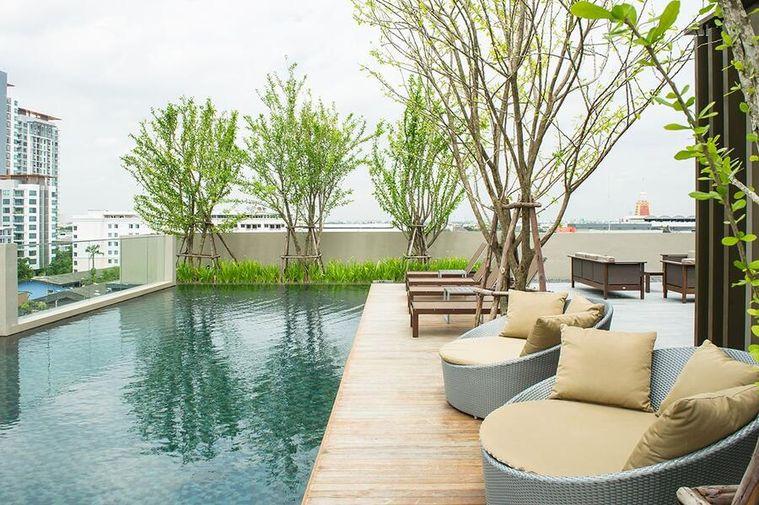 รูป 1 ห้องนอน | 1 ห้องน้ำ | BTS Punnawithi | 36 ตร.ม. | 15,000 บาท/เดือน | ชั้น 2 — Sari By Sansiri กรุงเทพฯ - รูปที่ 3/10