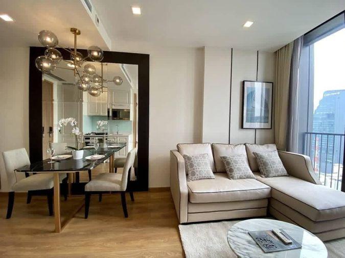 picture 1Bed | 1Bath | BTS Phrom Phong | 35sqm | THB 30,000/mo | Fl.22 — Noble BE33 Bangkok - 2/7