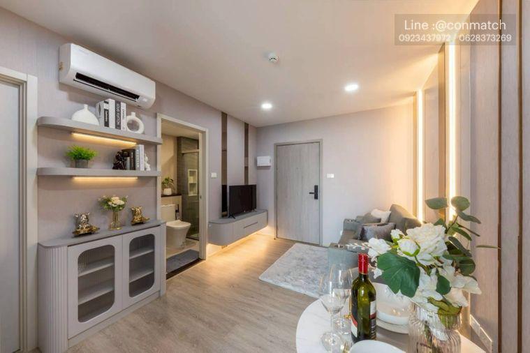 รูป 1 ห้องนอน | 1 ห้องน้ำ | BTS Ekkamai | 63 ตร.ม. | 40,000 บาท/เดือน | ชั้น 27 — Noble Reveal Ekkamai กรุงเทพฯ - รูปที่ 2/10