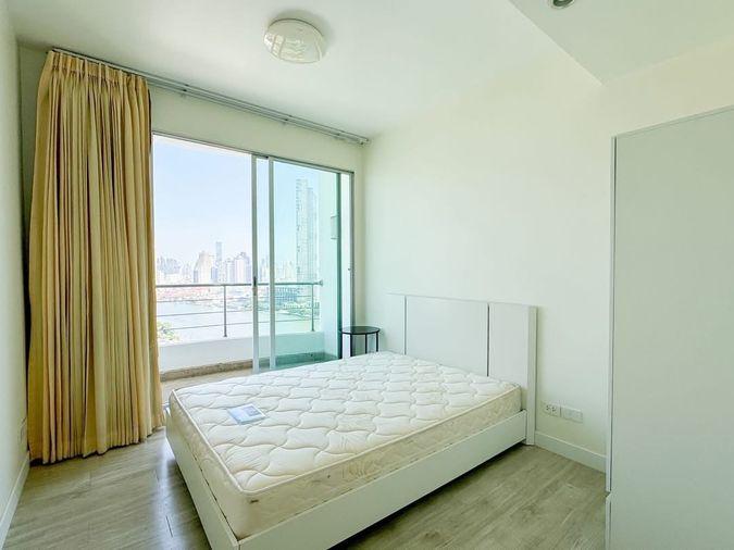 รูป 1 ห้องนอน | 1 ห้องน้ำ | BTS Krung Thon Buri | 52 ตร.ม. | 15,000 บาท/เดือน | ชั้น 32 — Supalai River Place กรุงเทพฯ - รูปที่ 7/10